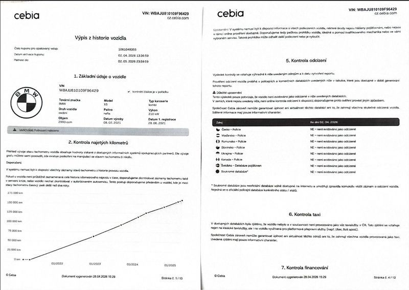BMW X5 3,0 xDrive 30d DPH 1.maj. ČR - fotka 50 z 50