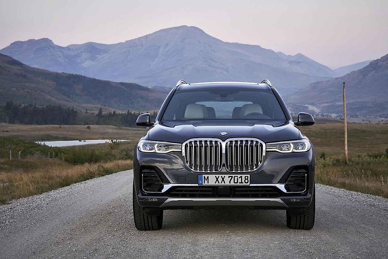Příklady tvarů ledvinek vozů BMW