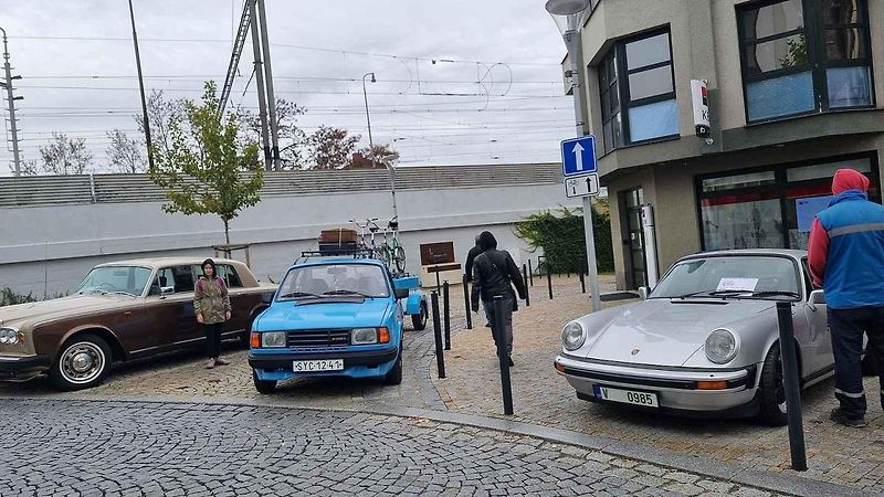 Podzimní sraz veteránů v Kralupech nad Vltavou.