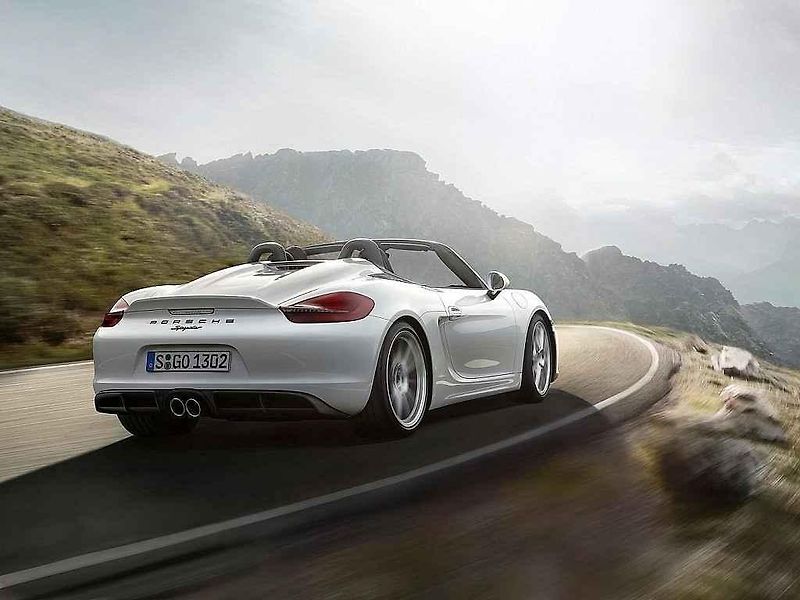 Porsche Boxster Spyder.