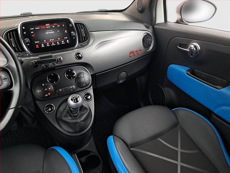Fiat 500 (2017) 1.2, Kůže, Tempomat - fotka 8 z 17