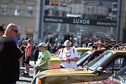 Prvomájová jízda automobilových veteránů 2025 v Ústí nad Labem.