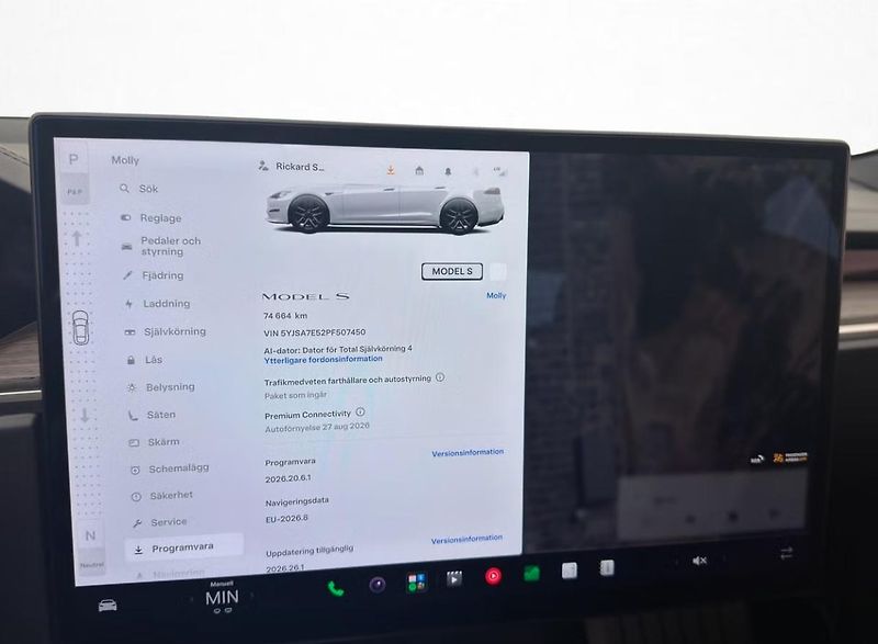 Tesla Model S LR AWD Vzduch Yoke Pano Kamera - fotka 20 z 33