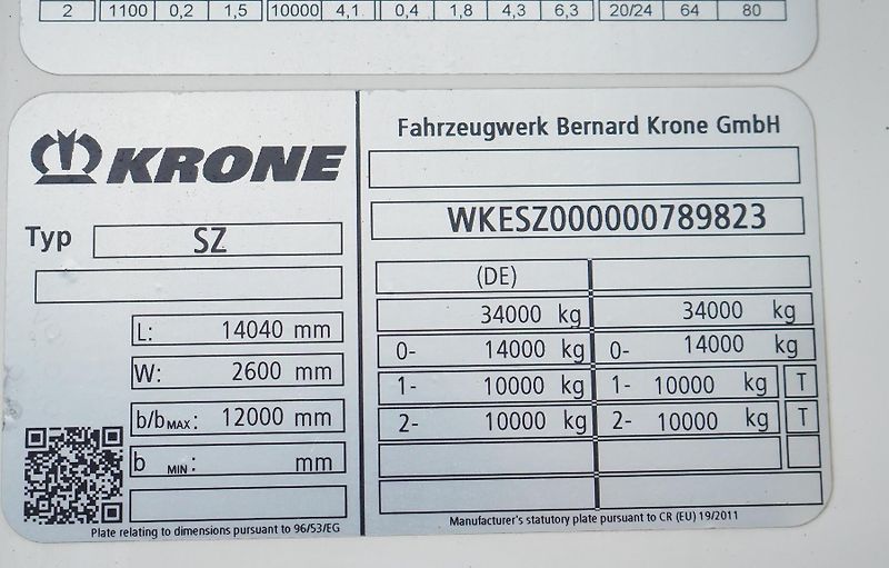 Krone (2017) CHŁODNIA / CARRIER VECTOR 1350 - fotka 11 z 25