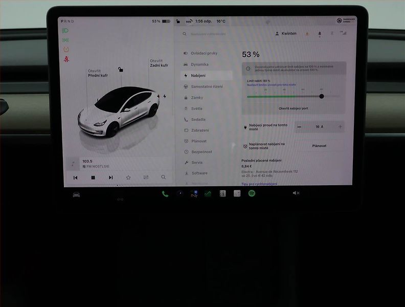 Tesla Model 3 (2022) Standard Range LFP, SoH 92% - fotka 11 z 20
