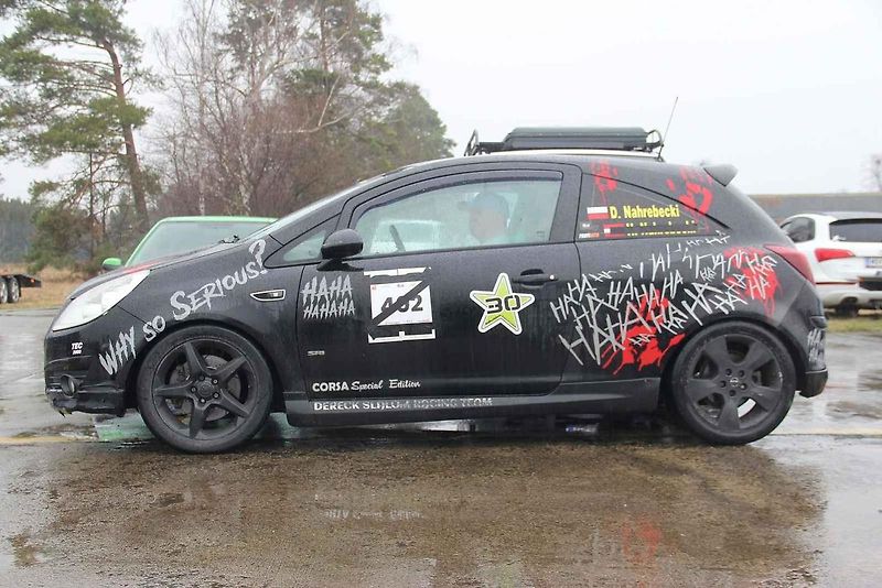 Rallyslalom 2024 Přerov na bochořském letišti.