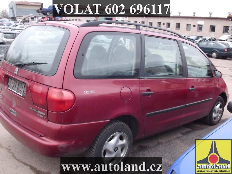 Seat Alhambra (2000) VOLAT 602 696117 - fotka 4 z 9