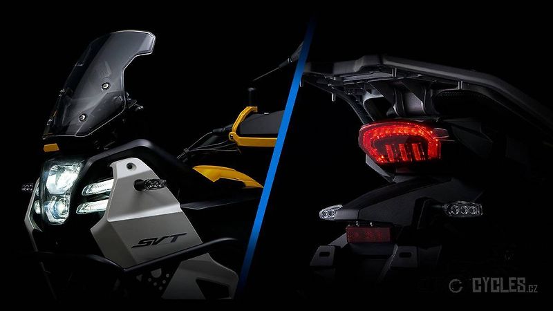 QJ Motor (2026) SVT 650 X, akce kufry zdarma - fotka 5 z 9