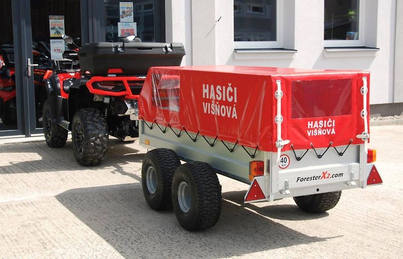 CFMOTO Gladiator X1000 (2026) G3 - HASIČSKÁ čtyřkolka - fotka 12 z 20