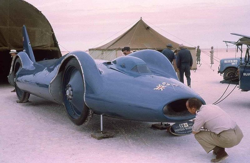 Donald Campbell a Bluebird CN7.