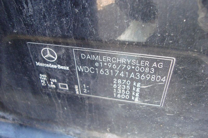 Mercedes-Benz Třídy M (2002) ML 55 AMG, ČR - fotka 12 z 51