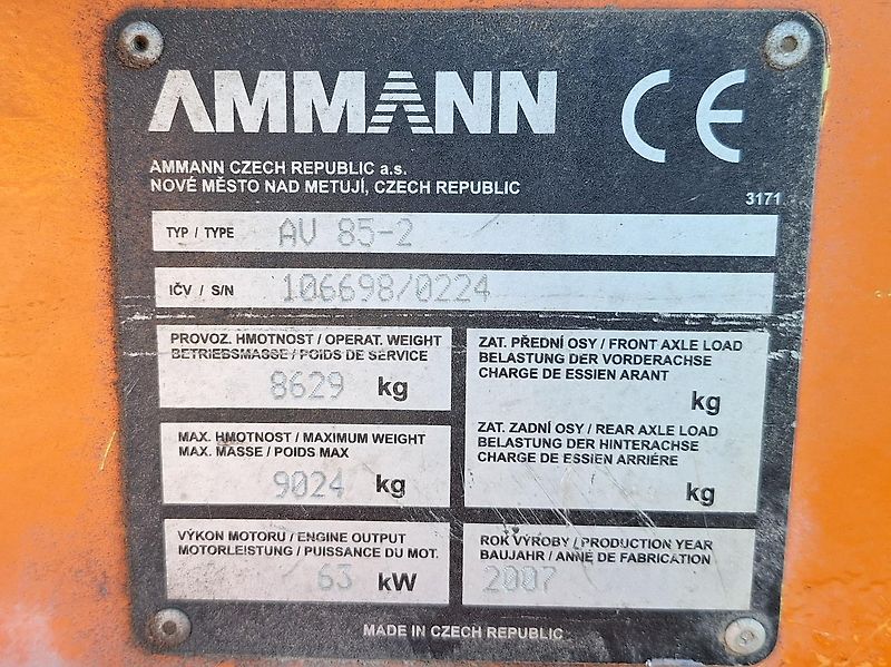 Ammann (2007)  AV 85-2 - fotka 17 z 19