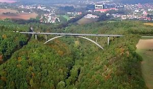 Budoucí most u Plas.