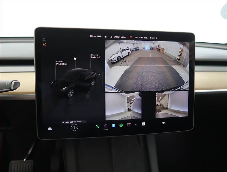 Tesla Model Y (2022) Long Range AWD 79kWh, SoH 88% - fotka 18 z 33
