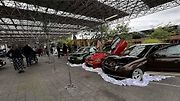 Sraz tuningových a sportovních aut na Výstavišti Kroměříž. Sobota 23. září 2023.