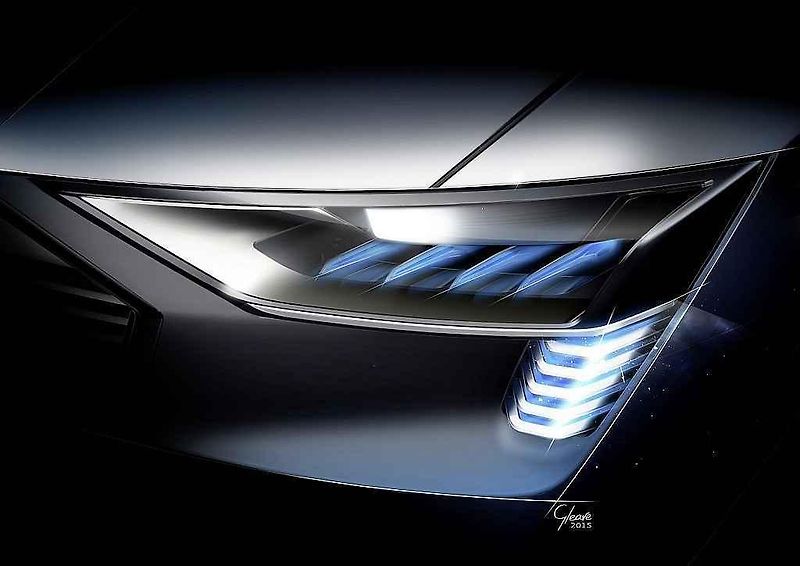 Koncept Audi e-tron quattro.