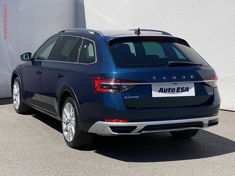 Škoda Superb (2021) 2.0 TDi 4x4, 2.maj,ČR, Scout - fotka 6 z 21