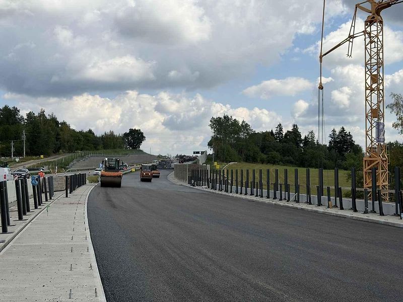 Řidiči se už na konci července projedou po nové části D3.