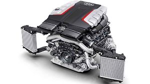 Motor V8 TDI z modelu Audi SQ7.