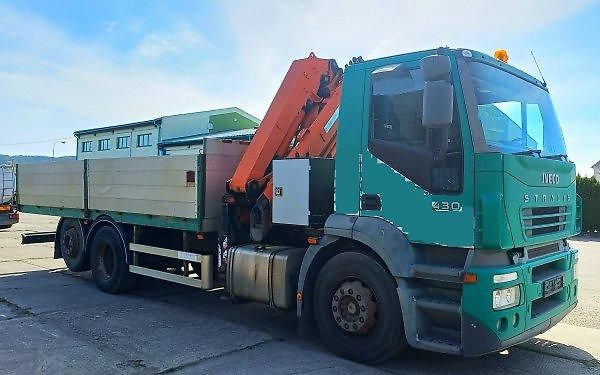 Iveco Stralis (2005) 6x2 valník 6m +HR 12m radio  - fotka 1 z 10