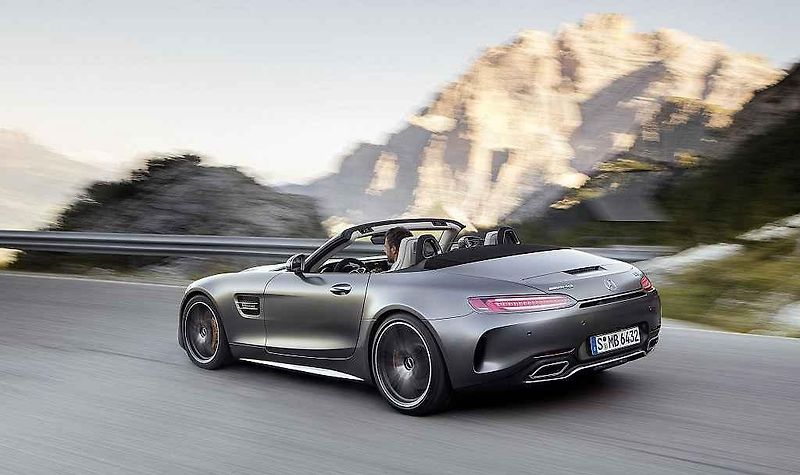 Mercedes-AMG GT C Roadster.