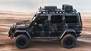 Mercedes-Benz G500 4x42 lyžaře Jona Olssona.