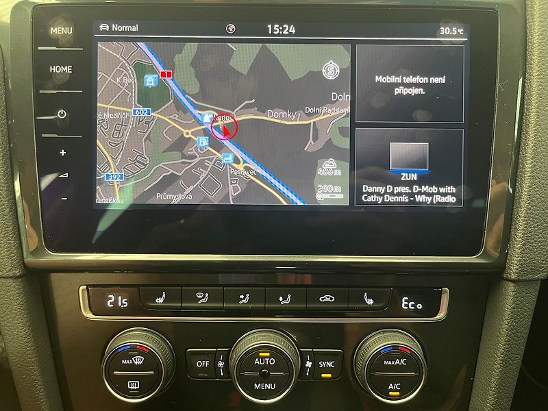 Volkswagen e-Golf 93,1% SoH, tep.čerp. virtual k - fotka 78 z 95