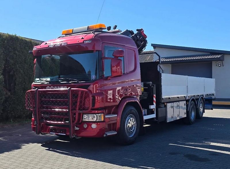 Scania (2016) P 410 6x2 valník + HR EURO 6 - fotka 2 z 15