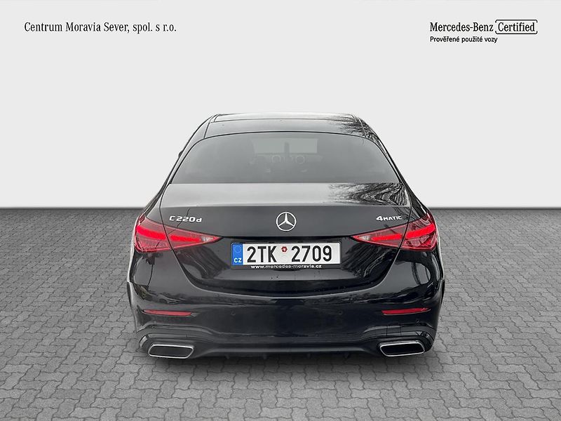 Mercedes-Benz Třídy C C 220d 4M, 1. majitel, CZ - fotka 4 z 19