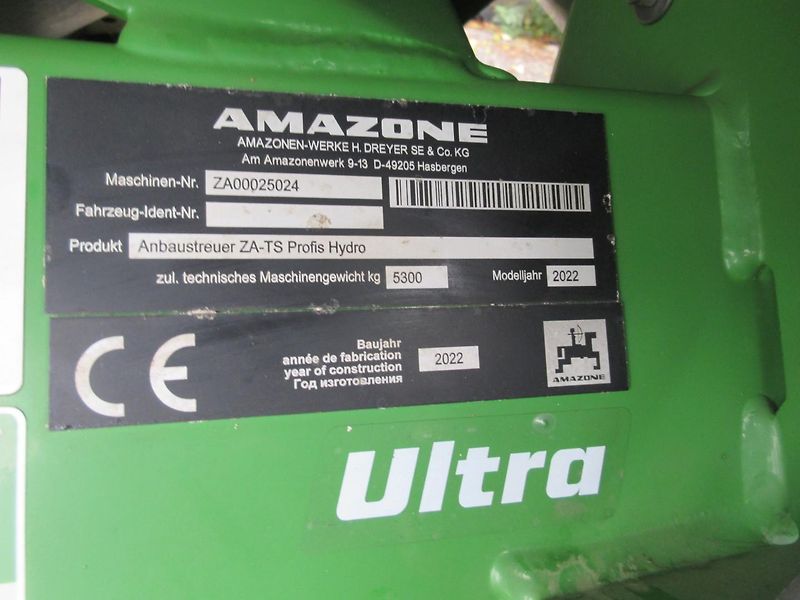 Rozmetadlo Amazone ZA-TS 4200 - fotka 6 z 8