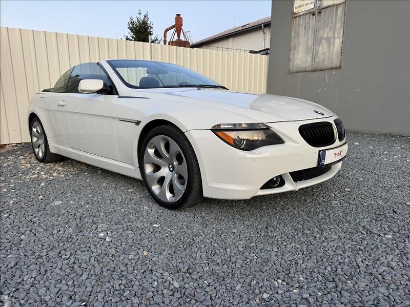 BMW Řada 6 4,8 i,650i,270kW,Cabrio - fotografie inzerátu