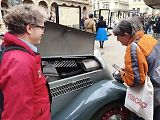 Automobil Z-5 Express ze sbírek Národního technického muzea, jímž jezdil nacisty popravený protektorátní premiér generál Alois Eliáš.