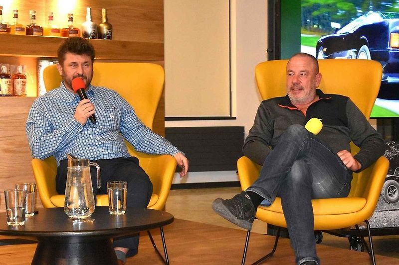 Jiří Král ve svém ateliéru