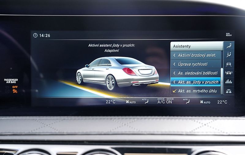 Mercedes-Benz Třídy S S 400d Long/4M/AMG/Burmester - fotka 45 z 50