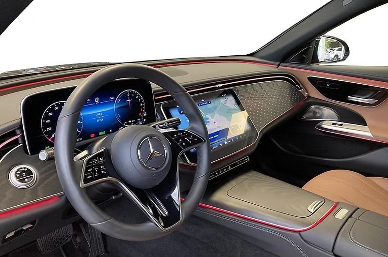 Mercedes-Benz Třídy E 300d e AllTerrain Béžová kůže - fotka 6 z 19