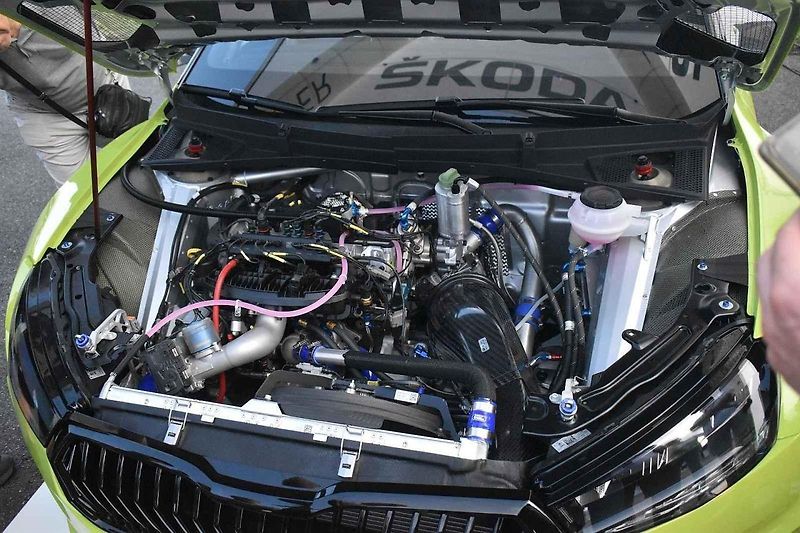 Jediný existující exemplář nové Fabie WRC stál při 