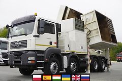 MAN TGA (2008) 35.440 8×4 / vacuum excavator - fotografie inzerátu