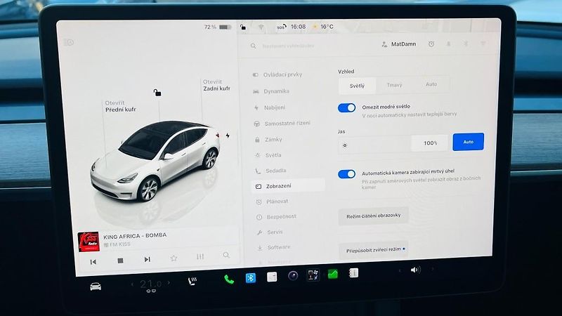 Tesla Model Y (2022) LR AWD Berlin Záruka SoH 93,4% - fotka 34 z 57