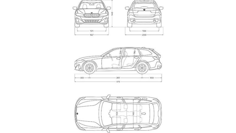 BMW Řada 3 330i xDrive Touring - fotka 14 z 16
