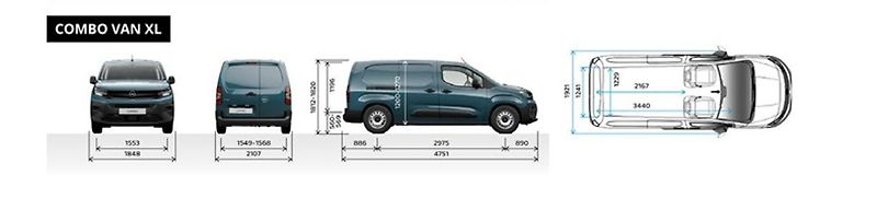 Opel Combo (2026) Van L2 1.5 CDTi 102k MT6 Flexc - fotka 15 z 16
