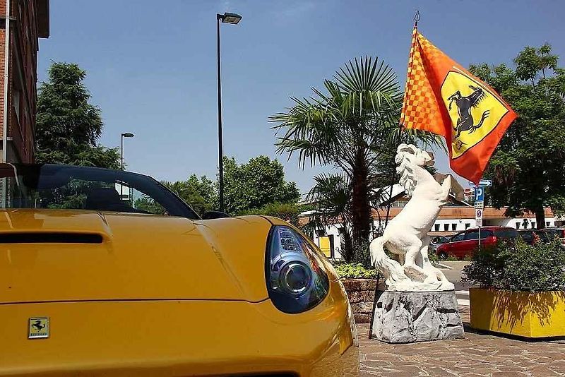 Muzeum automobilky Ferrari.