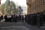 Na ulici třída Kapitána Jaroše v Brně se natáčel film Gerta Schnirch.