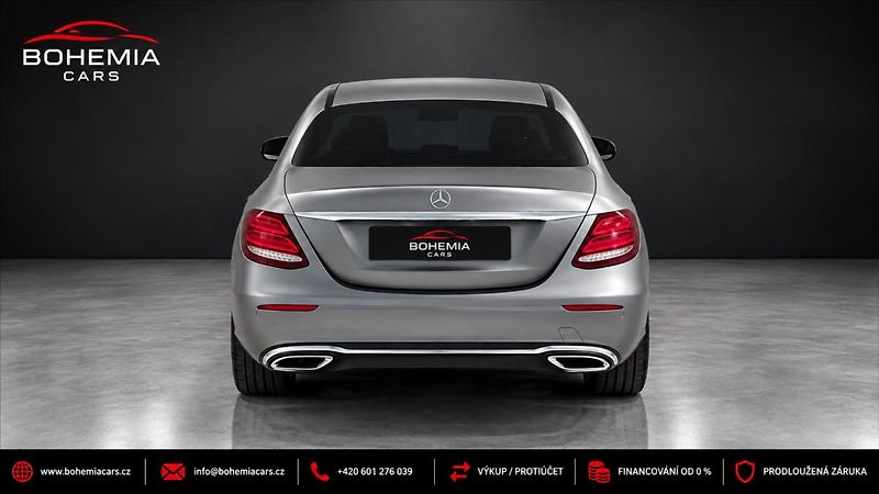 Mercedes-Benz Třídy E 2,0 143 KW E220d ČR Avantgarde - fotka 7 z 10