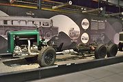 Podvozek nákladního vozu Tatra T24 v Muzeu nákladních automobilů Tatra v Kopřivnici.