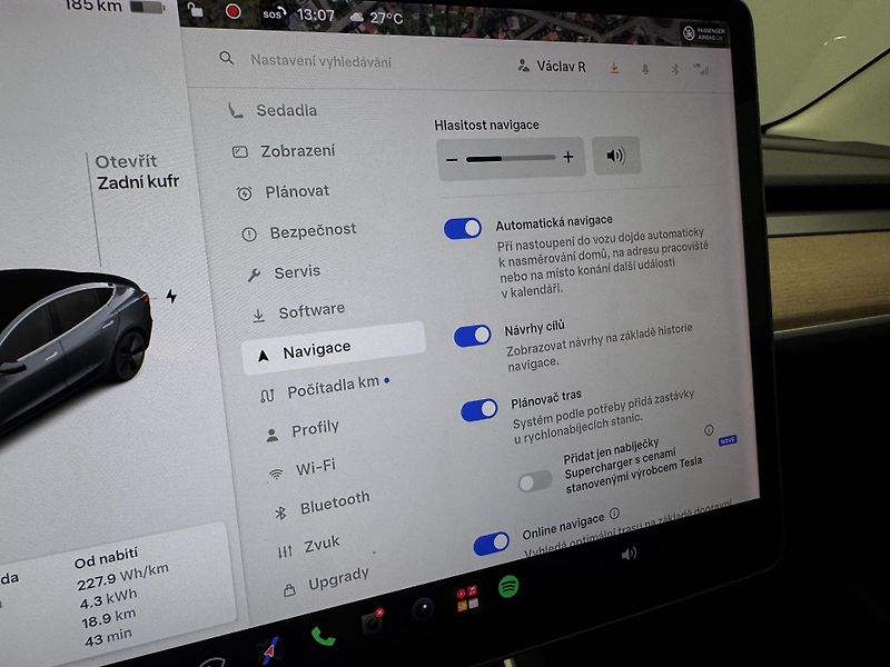 Tesla Model 3 LONG RANGE 4WD SOH 87% - fotka 56 z 65