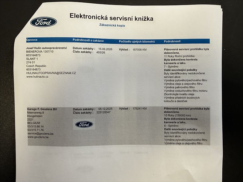 Ford Transit Custom 2,0 L2,96kW,6míst,1maj,po serv - fotka 25 z 25