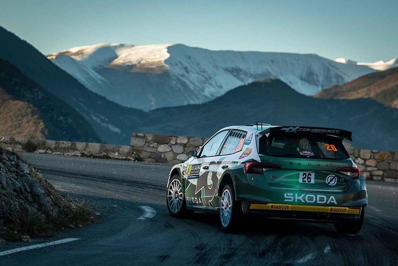 Estonská rallye: Oliver Solberg