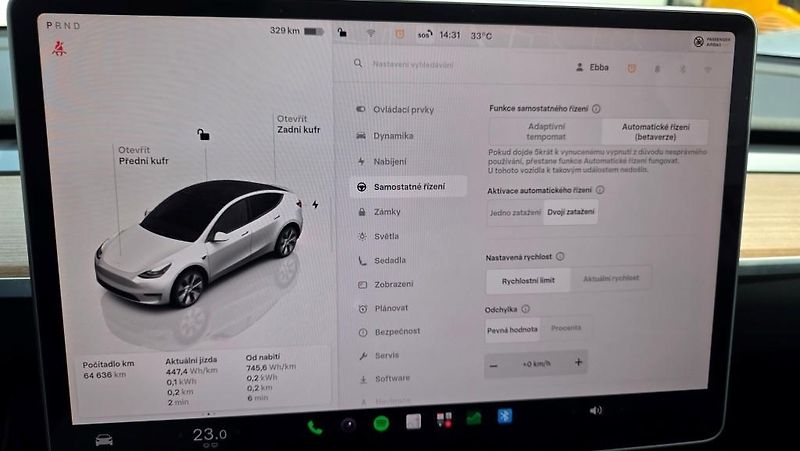 Tesla Model Y (2023) Long Range AWD DE SoH 93,7% TZ - fotka 21 z 34