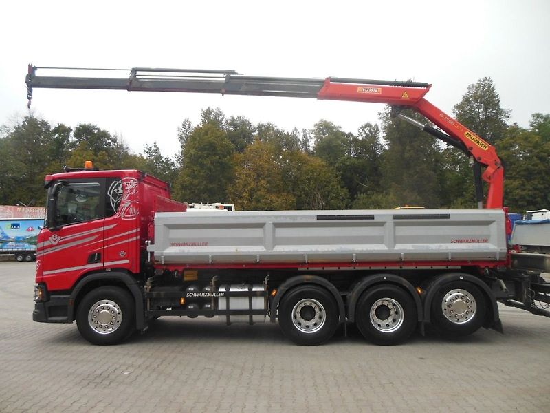 Scania R 580,8X4,KIPPER,BORDMATIC,PAL - fotka 16 z 25