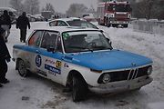 BMW 2002 TI před startem první ze tří strahovských zkoušek